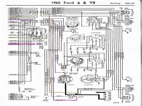 1966 mustang electrical wiring diagram 